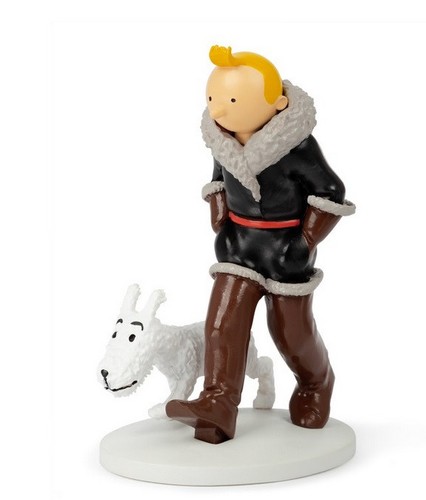 Tim und struppi figur - tim, flieger