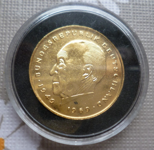 Deutsche mark vergoldet n - 2,