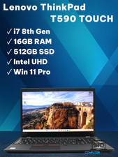 Lenovo ThinkPad T590 i7-8565U 16GB RAM 512GB SSD 15,6" FullHD TOUCH Win11