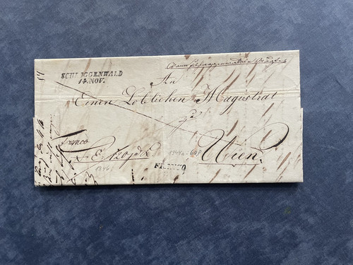 Vorphilatelie brief von 1846 - vorphilatelie-brief,