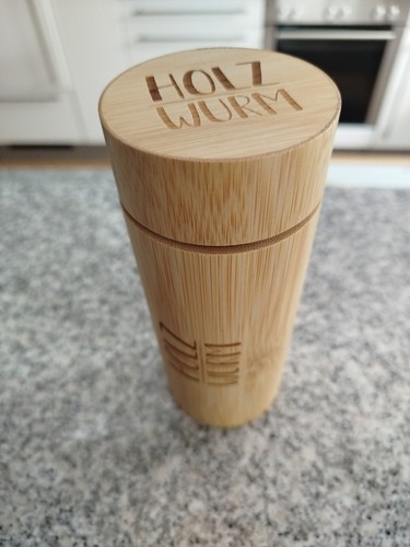Deko dose holzwurm - dose,