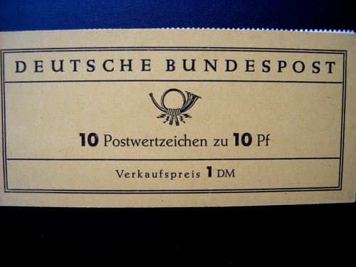 1960 bund markenheftchen - 1960,