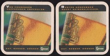 alter Bierdeckel Gösser