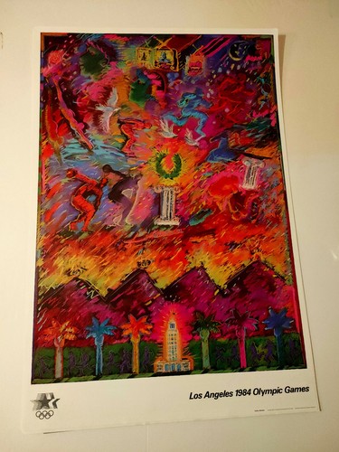 Plakat olympia 1984 carlos - la,