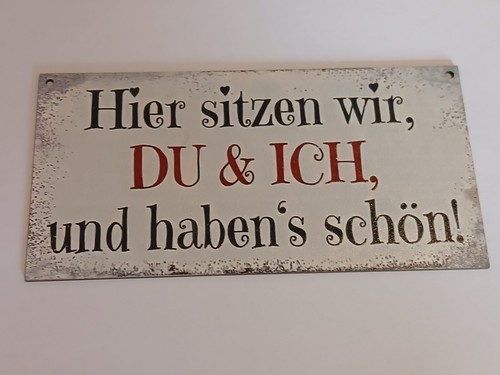 Holzschild mit spruch neu - spruch,