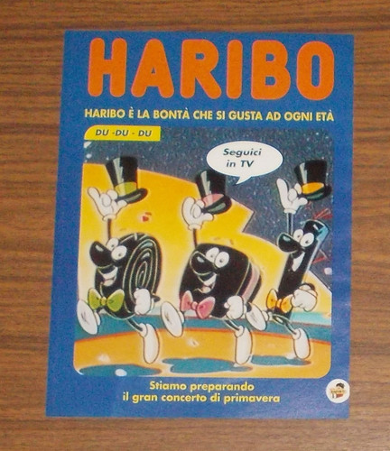 Seltene werbung haribo - seltene, lakritz