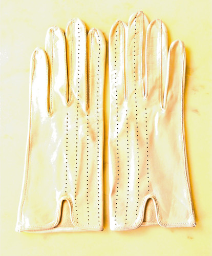 Elegante damen lederhandschuhe - elegante,