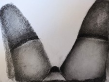 Erotische Zeichnung "Süße