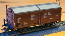 Roco H0: Schiebedach-/Schiebewandwagen der DB (Tis 858) aus Set 6600018, KKK/NEM