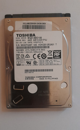 Toshiba 1tb 5400 - toshiba,