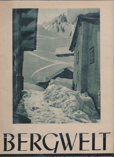 Zeitschrift bergwelt - :,