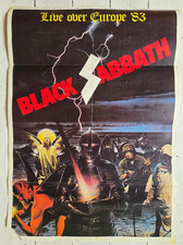 Black Sabbath - Live Over Europe '83 Poster 86 x 61 Zustand: akzeptabel