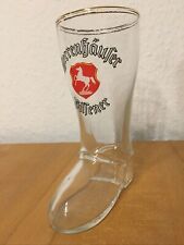 Brauerei Bierglas Herrenhäuser Pilsner Stiefel 0.25l Herrenhausen SEHR RAR