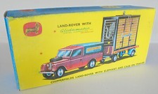 Repro Box Corgi Gift Set Nr.19 Chipperfields Land-Rover with Cage Trailer