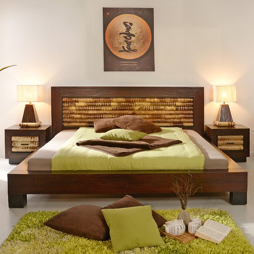 Bambusbett 140x200 dream - bambusbett, braun