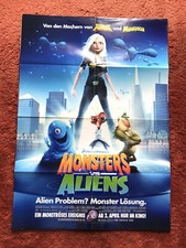 Monsters vs Aliens Kinoplakat
