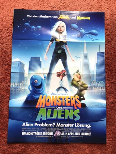 Monsters aliens kinoplakat - monsters,