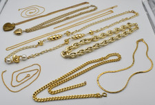 Goldfarbene Halsketten