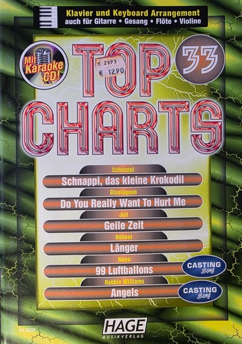 Noten top charts - top, für
