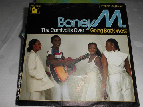 Plattencover boney m - plattencover,