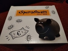 4 Stück Keramik Sparschwein