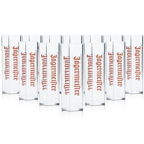 12x jägermeister shot glas - 12x,