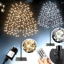 Kirschblütenbaum LED Lichterbaum Leuchtbaum Außen Innen Timer Fernbedienung IP44