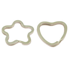 Schlüsselring Flach Herz