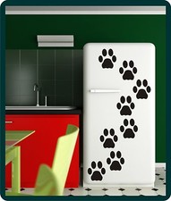 Wandtattoo Pfoten Spur Tatzen Wandaufkleber Aufkleber Hundepfoten Katzenpfoten