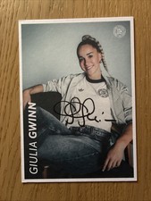 Autogrammkarte Giulia Gwinn