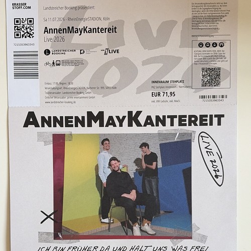 Annenmaykantereit live - annenmaykantereit,