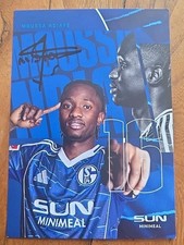 Autogrammkarte FC Schalke 04