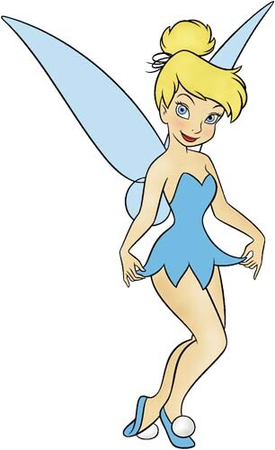 Tinkerbell fee wandbild - tinkerbell,