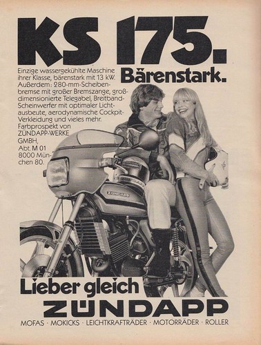 Zündapp 175 reklame - ks,