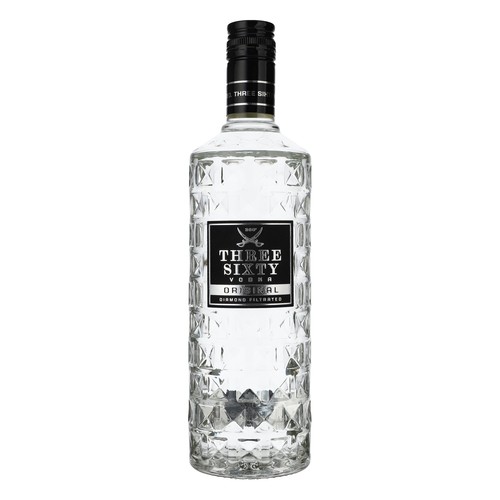 Three sixty vodka spirituose - three,