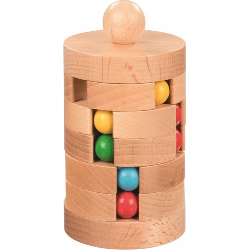 Goki holzpuzzle kugelturm - goki,