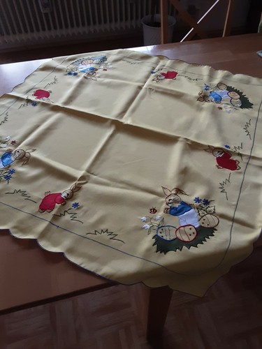 Mittel tischdecken ostern - ,