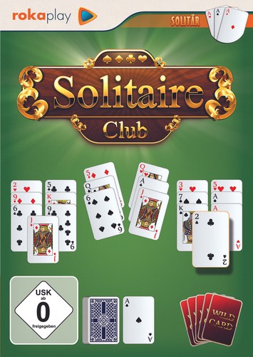 Solitaire club kartenspiel - club,