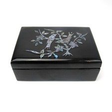 Vintage Lackdose Perlmutt