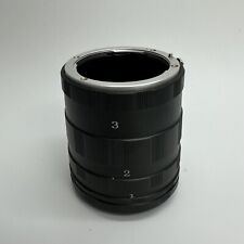 NEEWER Macro Extension Tube Set für NIKON DSLR SLR Camera Lens (Schwarz)