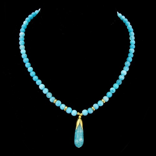 Bailysbeads larimar halskette - bailysbeads,