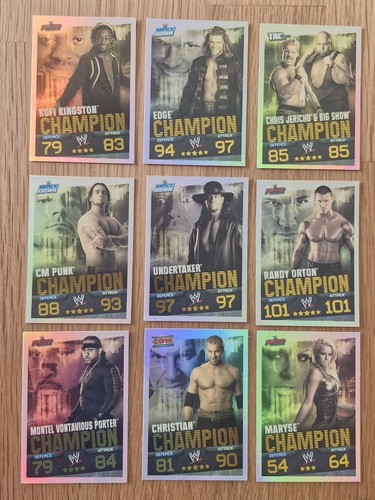 Topps slam attax - attax, evolution