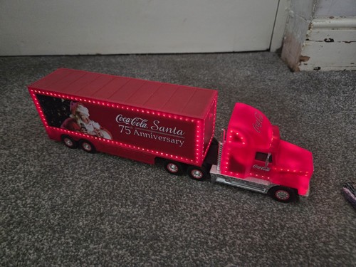 Coca cola light xmas - light, lorry