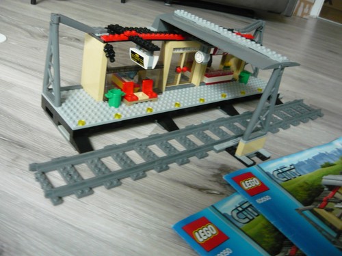 Lego city bahnhof - lego,