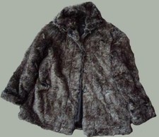 dicke Webpelz Jacke Pelzjacke