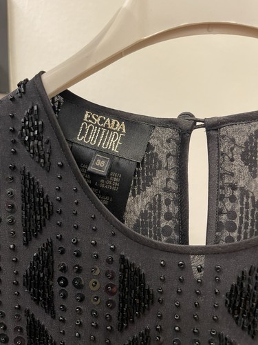 Escada couture oberteil mit - escada,