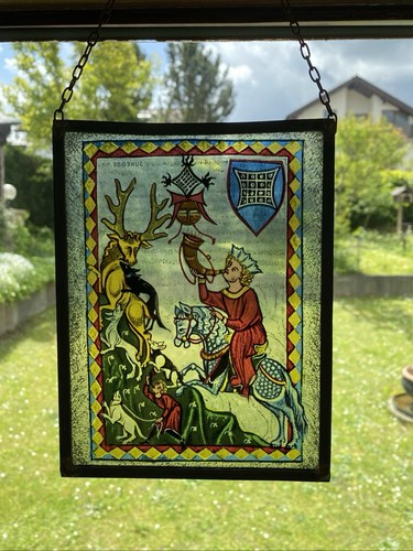 Antikes fensterbild der von - antikes,