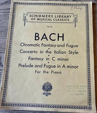 BACH FANTASIEN ITALIENISCHES