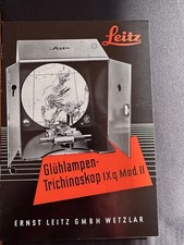 #A0640-Leica Glühlampen-Trichinoskop IX q Mod.II Gebrauchsanleitung, , Anleitung
