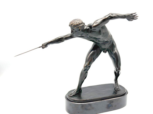 Antiker bronzeakt von - bronzeakt,